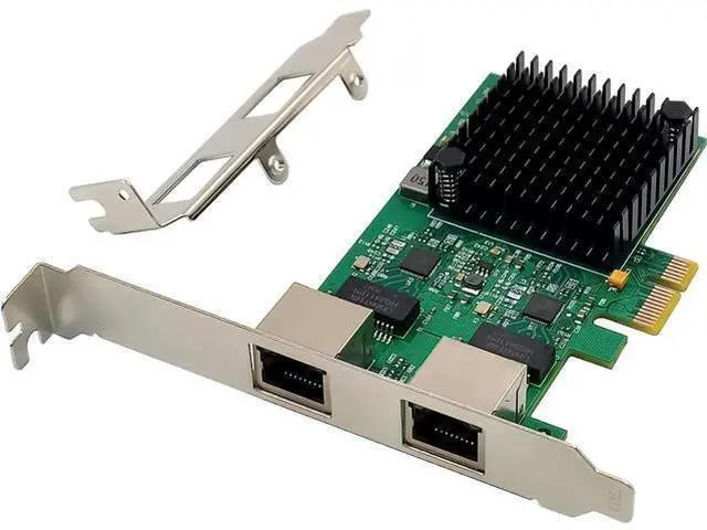 Main image of Dual-Port 2.5GBase-T PCIe Network Adapter RTL8125B 2500/1000/100Mbps PCI Express Gigabit Ethernet NIC Card RJ45 LAN Controller