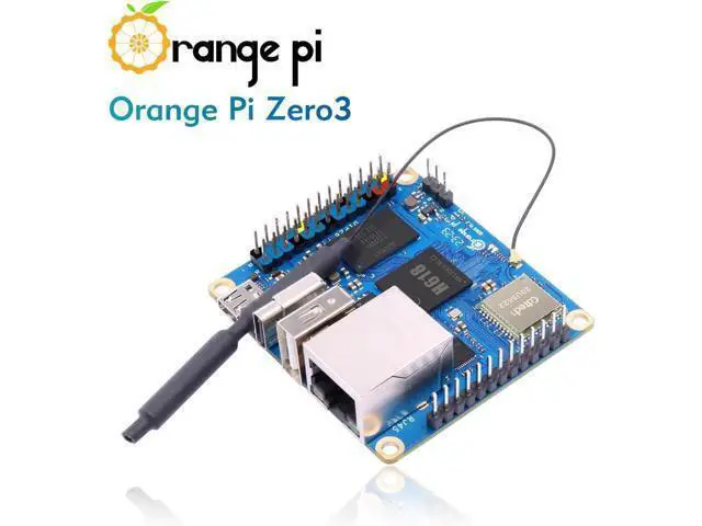 Alt view image 2 of 6 - Orange Pi Zero 3 4G Allwinner H618 LPDDR4 Quad Core 64 Bit Single Board Computer, Support 4K Display WiFi Bluetooth (Zero 3 4G)