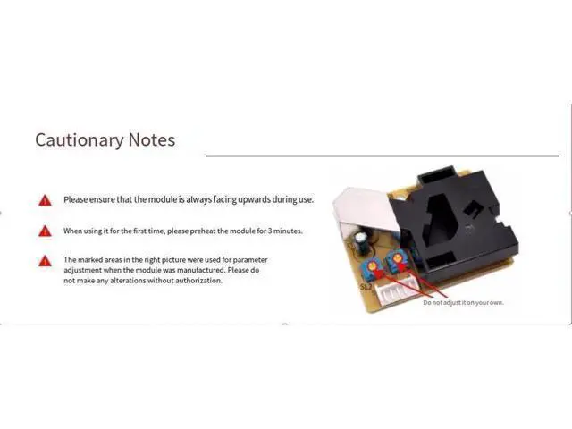 Alt view image 2 of 5 - Grove Dust Sensor Dust/particulate matter detection arduino compatible