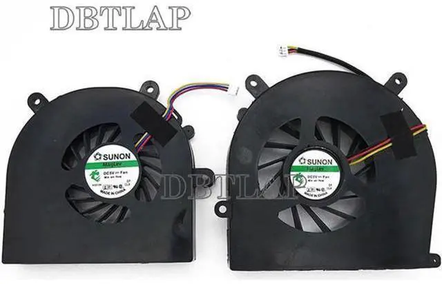 Main image of CPU + GPU Fan for Clevo Sager NP8150 NP8130 NP8170 NP9150 P150EM P150HM P170HM P170EM P150SM P170SM 6-23-AX510-012 6-31-X720S-101 BS6005HS-U0D&BS6005MS-U94