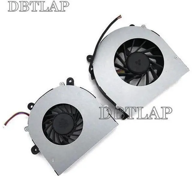 Alt view image 4 of 6 - CPU + GPU Fan for Clevo Sager NP8150 NP8130 NP8170 NP9150 P150EM P150HM P170HM P170EM P150SM P170SM 6-23-AX510-012 6-31-X720S-101 BS6005HS-U0D&BS6005MS-U94