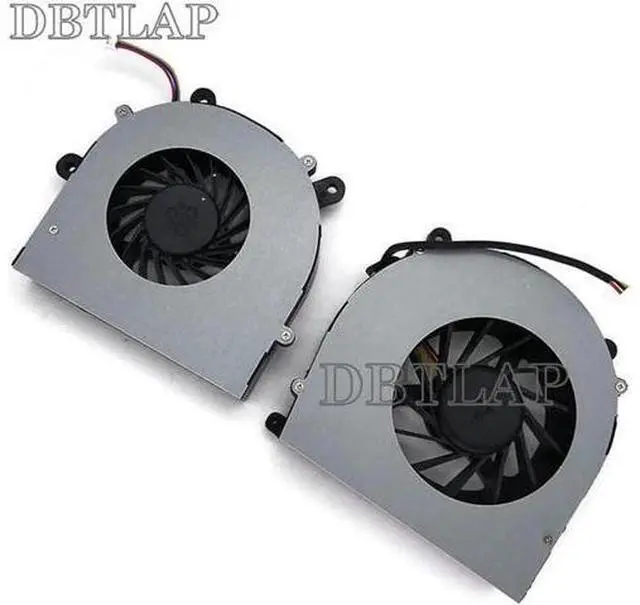 Alt view image 5 of 6 - CPU + GPU Fan for Clevo Sager NP8150 NP8130 NP8170 NP9150 P150EM P150HM P170HM P170EM P150SM P170SM 6-23-AX510-012 6-31-X720S-101 BS6005HS-U0D&BS6005MS-U94