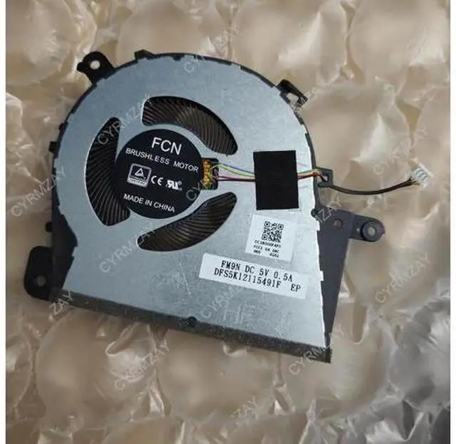 Main image of Laptop Cooling Cooler Fan For FM9N DC 5V 0.5A DFS5K1215491F EP DC28000F4F0 Fan