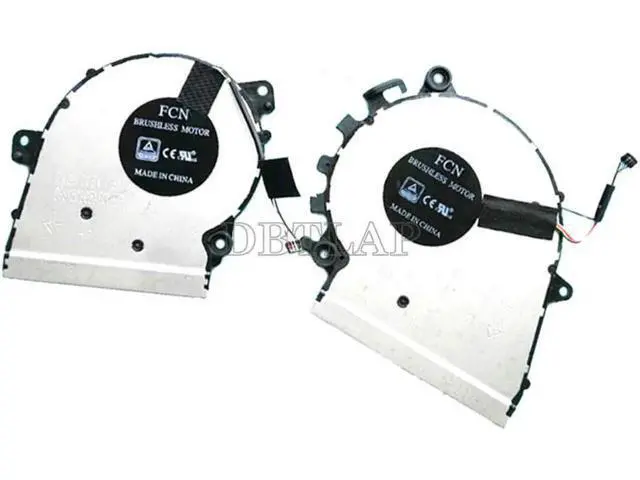 Alt view image 5 of 5 - CPU+GPU Fan for FCN DFS150705AF0T FKGH DFS150705BR0T FKJH DC5V 0.5A Cooler Cooling Fan