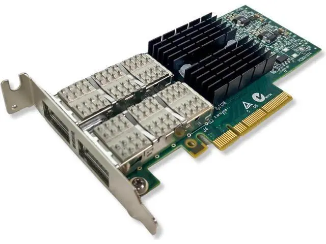 Alt view image 4 of 5 - CX354A 40GbE DP QSFP Adptr LP (CX354A)