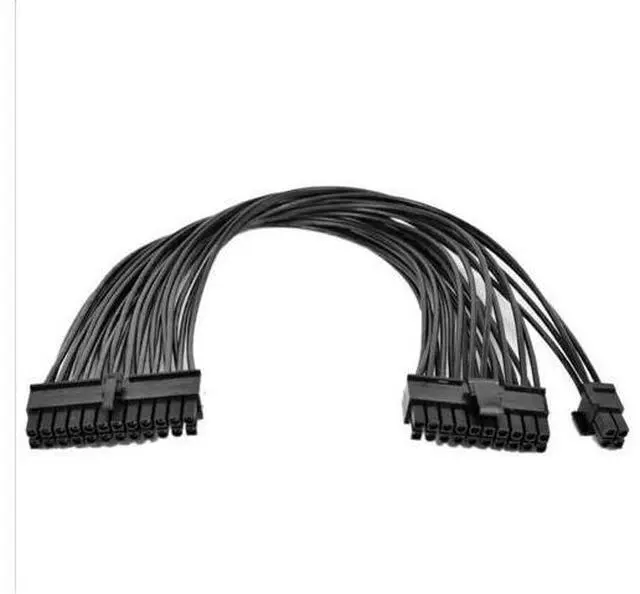Main image of 30cm ATX 24Pin to 20+4Pin PSU Extension Cable, 20Pin Male to 24Pin Motherboard Power Conversion Cord