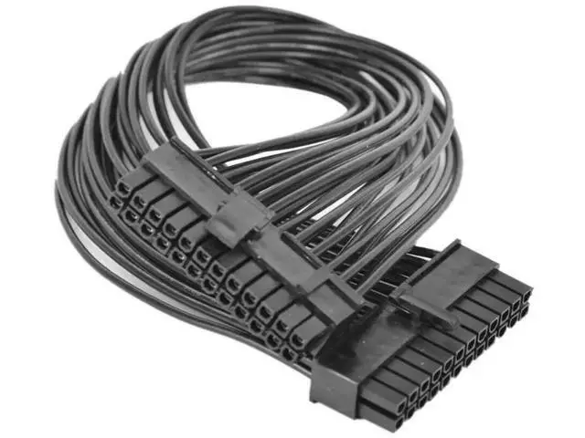 Alt view image 3 of 3 - 30cm ATX 24Pin to 20+4Pin PSU Extension Cable, 20Pin Male to 24Pin Motherboard Power Conversion Cord