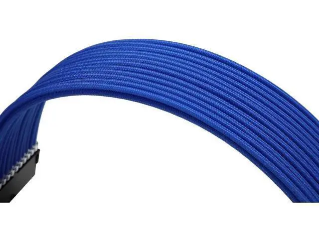 Alt view image 2 of 6 - Blue Sleeved PSU Extension Cable Kit, 18AWG ATX 24Pin + EPS 8Pin (4+4) + PCI-E 8Pin (6+2) Extension Cords with Cable Combs, Power Extender Set for PSU to Motherboard & Graphics Card