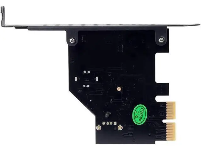 Alt view image 2 of 6 - USB 3.2 Gen2 PCIe Expansion Card, Internal 20Pin Type-E A-Key Header for Front Panel USB-C, 10Gbps PCI Express Card with USB2.0 Type-A Female & Full Height Bracket