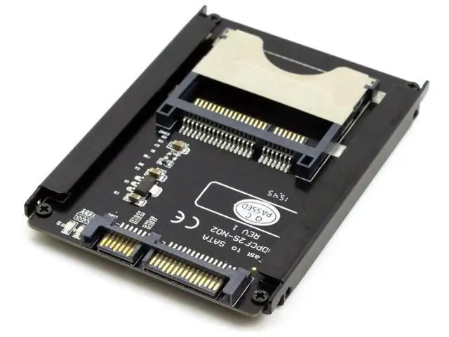 Alt view image 3 of 6 - CFast Card Reader Adapter, CFast SSD to 22Pin SATA Converter with SATA to USB 3.0 Data & Power Cable