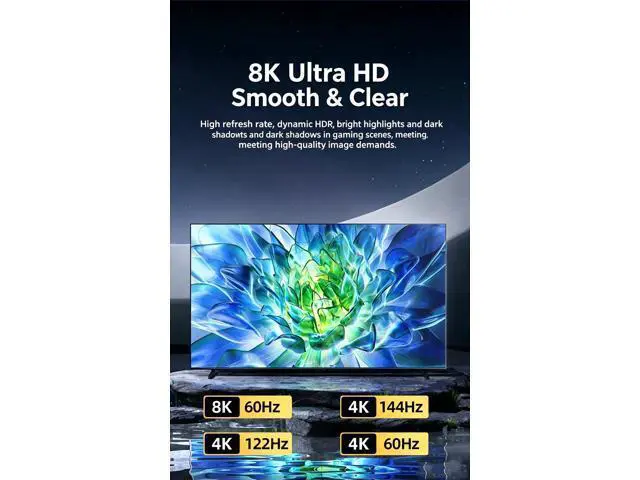 Alt view image 5 of 6 - 2 Port Bi-Directional USB3.1 Gen2 USB-C KVM Switch 2 In 1 Out, TB3 Compatible Type-C Selector, 8K@60Hz Video 10Gbps Data 100W PD Charging, Share Monitor KB Mouse for Dual Mac Windows Laptops