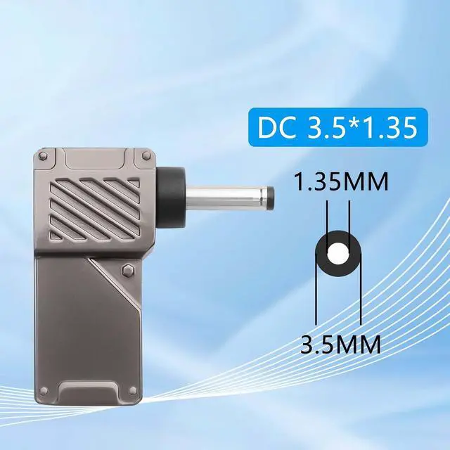 Alt view image 2 of 6 - 2PCS DC 3.5mm x 1.35mm to USB C Type USB C to 3.5x1.35 mm Adapter Made for IP Camera, LED Lights, Printers, Routers, Sensors, CCTV Wireless Camera Series (35135)