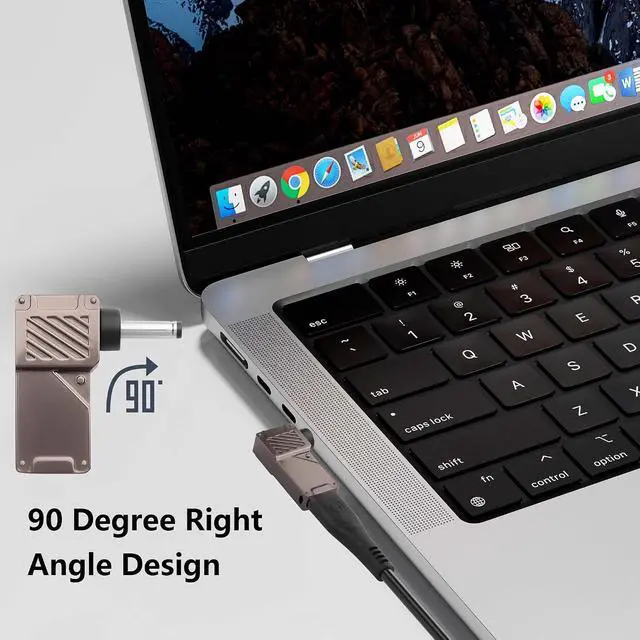 Alt view image 3 of 6 - 2PCS DC 3.5mm x 1.35mm to USB C Type USB C to 3.5x1.35 mm Adapter Made for IP Camera, LED Lights, Printers, Routers, Sensors, CCTV Wireless Camera Series (35135)