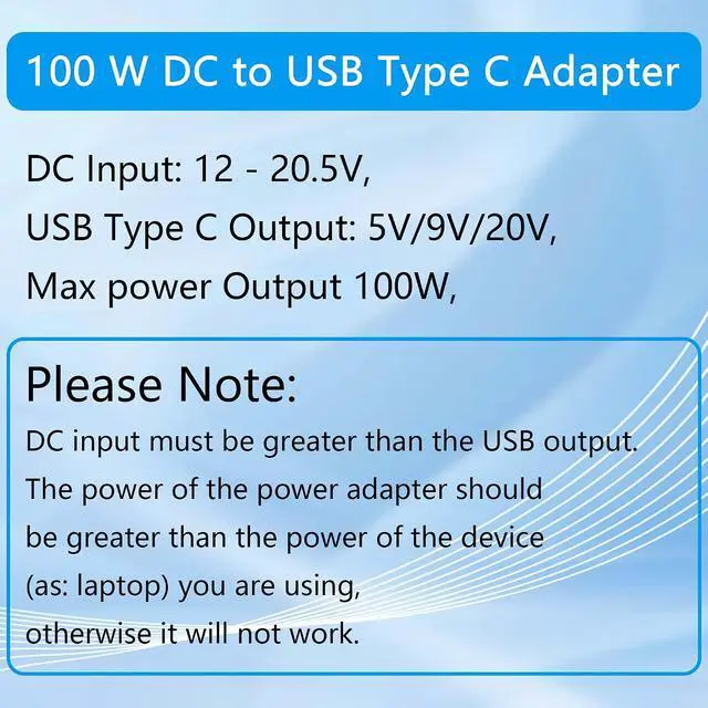 Alt view image 4 of 6 - 2PCS DC 3.5mm x 1.35mm to USB C Type USB C to 3.5x1.35 mm Adapter Made for IP Camera, LED Lights, Printers, Routers, Sensors, CCTV Wireless Camera Series (35135)