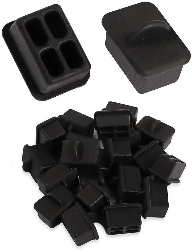 Main image of 20pcs SFP Port Anti Dust Cover Cap SFP Dustproof Plug Soft Silicone Protector for Ethernet Switch, Router and Network Interface Card,etc.