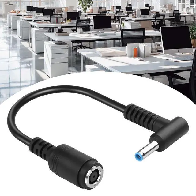 Alt view image 4 of 6 - 4 PCS 7.4x5.0mm to 4.5x3.0mm Ac Power Cord Charger Laptop Adapter Tip Connector for HP Stream Spectre Pavilion Envy EliteBook Split Chromebook EliteBook Folio