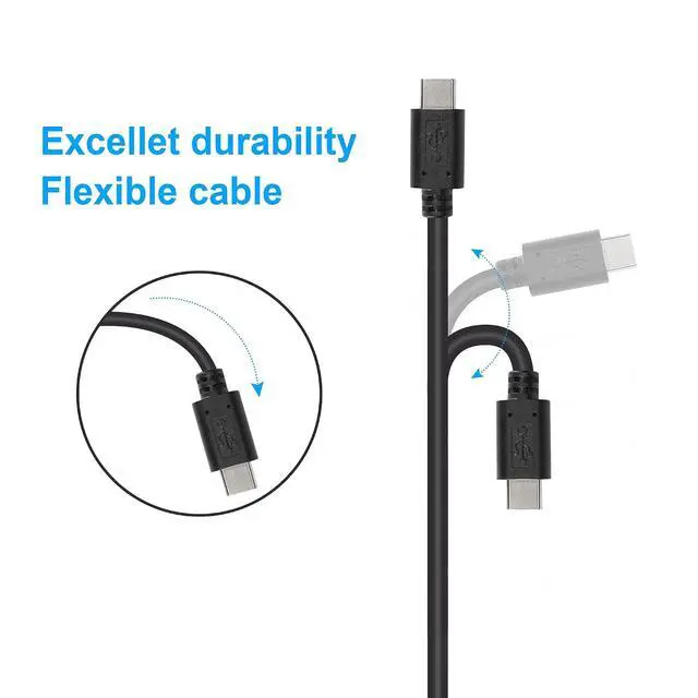 Alt view image 5 of 6 - USB C Extension Cable, USB Type C Male to Right Angle 90 Degree USB Type C Female Charger Cable for Laptop.Tablet.Mobile Phone0.3m
