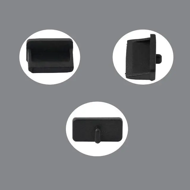 Alt view image 2 of 7 - 50pcs USB Anti Dust Cap,Port Plug Cover for USB Type A Female End,Silicone (Pack of 2)