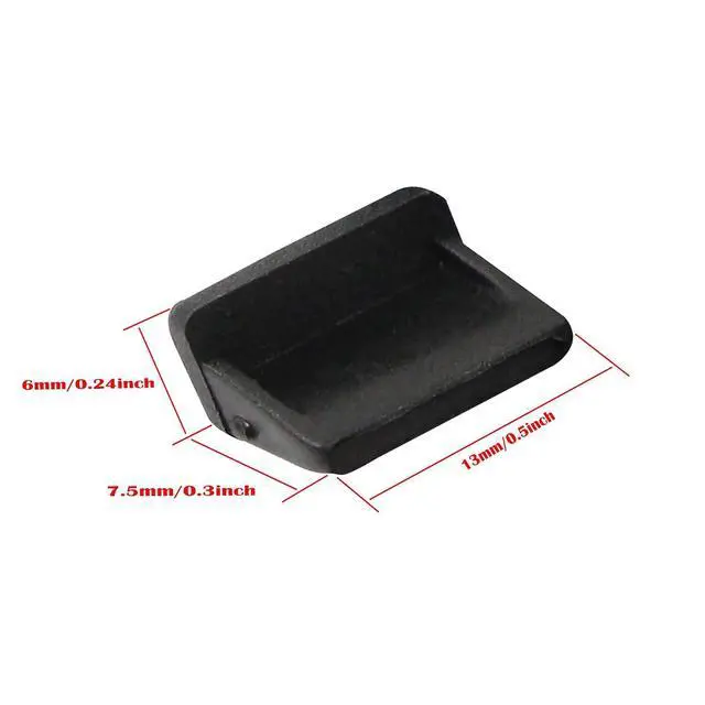 Alt view image 6 of 7 - 50pcs USB Anti Dust Cap,Port Plug Cover for USB Type A Female End,Silicone (Pack of 2)