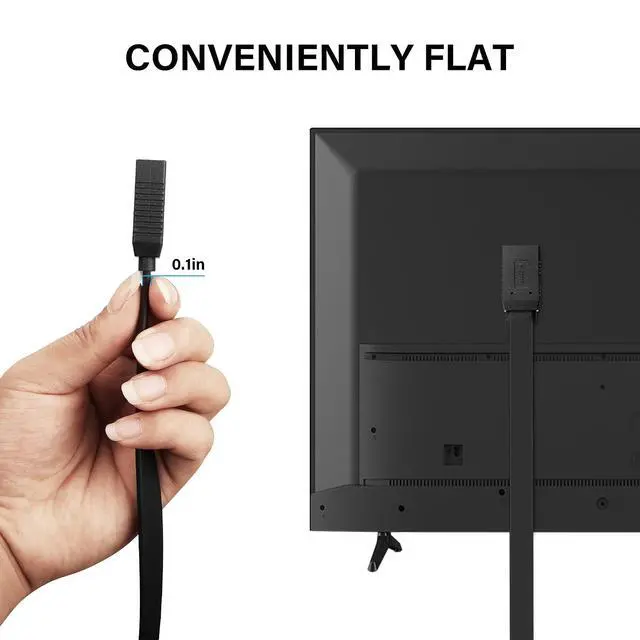 Alt view image 3 of 7 - HDMI Extension Cable 4K 60Hz HDMI Extender Cord High Speed 90-Degree Angle HDMI Female to Female Extension Wire 2 PCS (F/F)