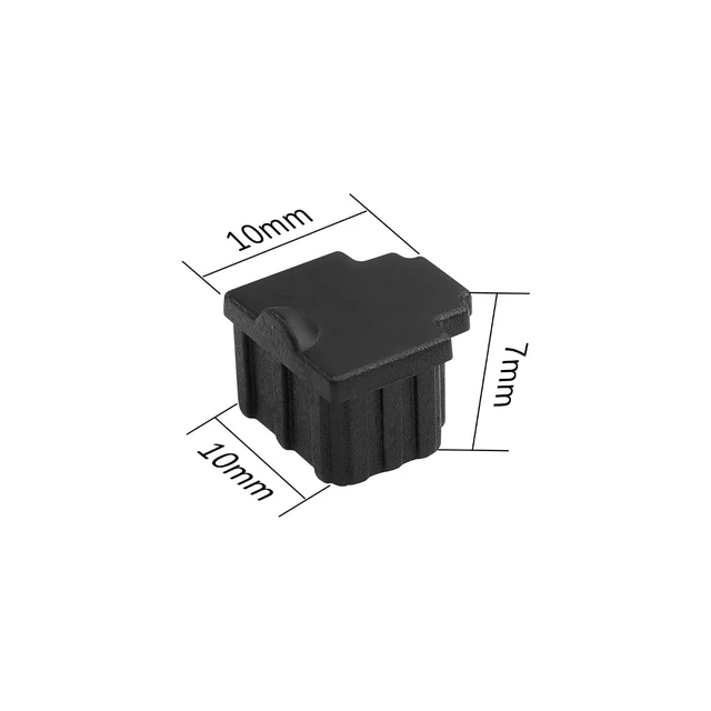 Alt view image 5 of 6 - 50pcs RJ11 Silicone Anti Dust Cover CapRJ11 Female dust Cover Protector,Protect Telephone.switches,fax Machines, Optical Fiber Boxes and Other Equipment Port(Black)