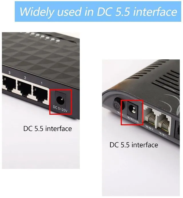 Alt view image 4 of 6 - 50pcs DC Port Anti Dust Cap Cover Plugs DC Power Supply Dustproof Plug Soft Silicone Protector for Ethernet Switch, Router,etc.