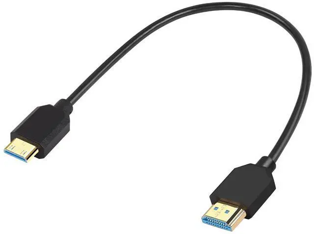 Main image of 8K Mini HDMI to HDMI Cable Super Thin line OD 4.0mm MINI HDMI to HDMI Ultra HD 2.1 Cable 8K@60Hz 4K@120Hz 48Gbps Dynamic HDR, eARC 0.3m (Straight)