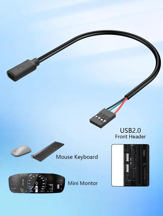Alt view image 2 of 7 - USB C Cable (Female)