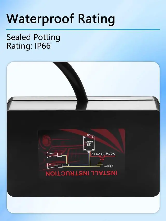 Alt view image 5 of 6 - MTSUWA Pro RC Controller, Black Electronic Speed Control Unit with Wiring, Digital Display Interface