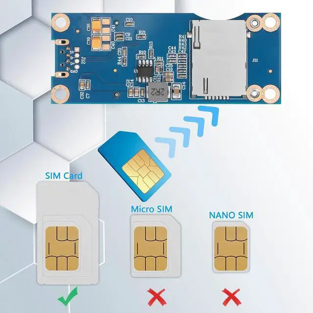 Alt view image 6 of 7 - Mini PCI-E WWAN/LTE Card to Motherboard USB 9-pin Adapter Mini PCIE 3G/4G Network Card to Motherboard USB 9-pin Test Converter with SIM Slot for WWAN/LTE Cards(Horizontal) (Vertical)