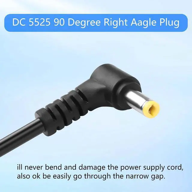 Alt view image 4 of 7 - 2PCS DC5525 Extension Cable for Security Camera,LED Strip Light Etc.(1m/3.2Ft) (2m/6.5ft)