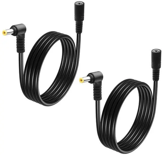Main image of 2PCS DC5525 Extension Cable for Security Camera,LED Strip Light Etc.(1m/3.2Ft) (1m/3.2ft)