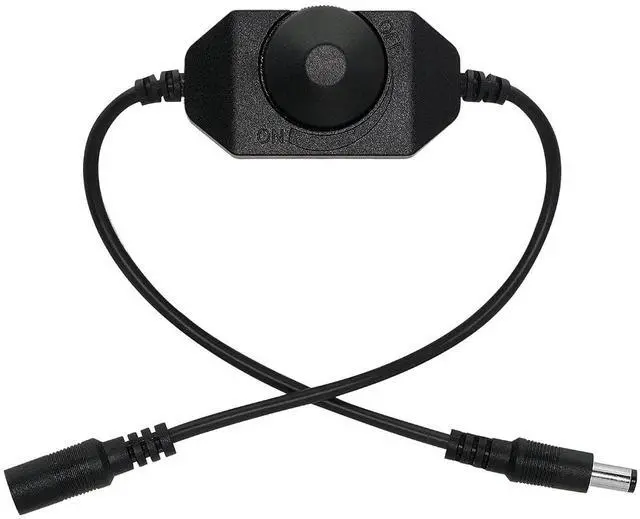 Main image of LED Strip Light Dimmer Switch DC 12V 24V Brightness Adjustable Controller for Single Color 5050 3528 2835 5630 LED Strip Light