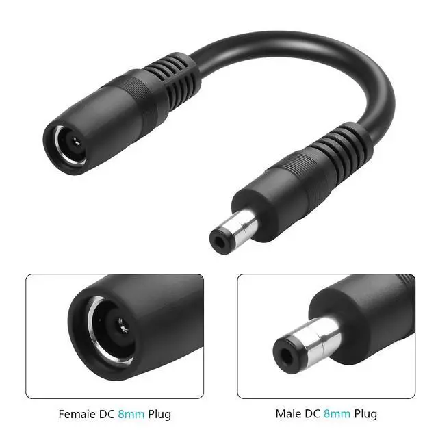 Alt view image 2 of 7 - 2PCS 8020 Famale to 7909 Male Cable 14AWG DC 8020 to 7909 Connector for Solar Panel RV Automotive Marine Portable Power Station Solar Generator (DC8020 to DC7909)