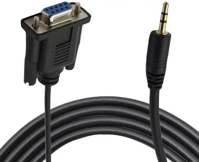 Main image of DB9 Female to 2.5mm,Stereo 2.5 mm Jack to DB9-F 9Pin RS232 Serial Port Converter Cable