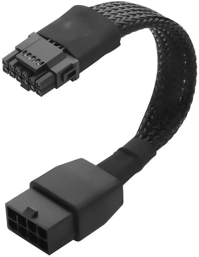 Main image of PCIE5.0 Adapter C able 8 Pin Splitter 12 Pin Male to 8 Pin(6+2) Female Conversion for Motherboard(1 to 1)