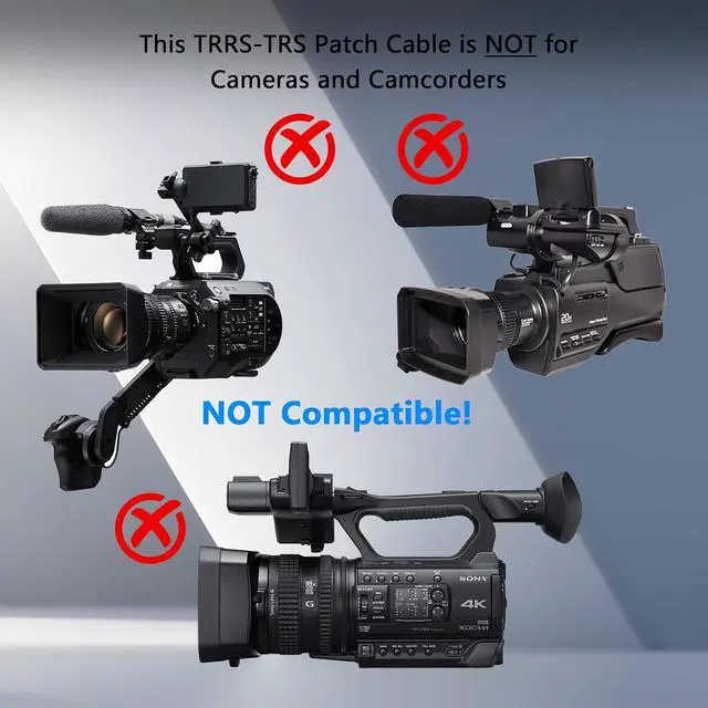 Alt view image 5 of 7 - 2PCS 3.5mm TRS to TRRS Adapter Micphone Cable SC7 Cord Coiled Audio Wire Micphone Lead for Rode SC7, VideoMic, VideoMicro Go, Boya, Other External Mic - TRRS Cable Smartphone and Tablets