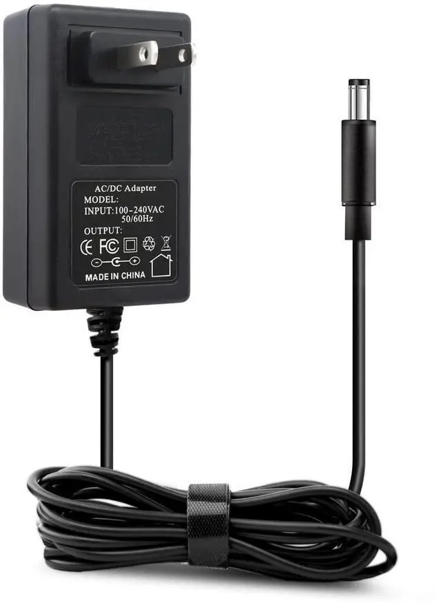 Main image of 15V 3A Power Supply Adapter Charger Switching Converter Adapter, (Input AC 100V-240V, Output DC 15 Volt 3 Amp 45 Watt), Round Barrel Plug 5.5mm x 2.1mm & 2.5mm Tip Center Positive - 3.3ft Long Cord