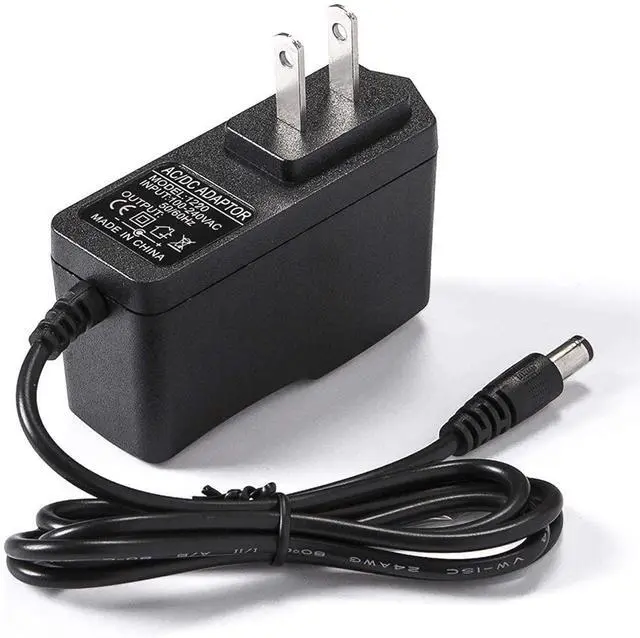 Main image of 12V 2A AC Power Supply Adapter Charger Cord for Yamaha PSR, YPG, YPT, DGX, DD, EZ and P Digital Piano and Portable Keyboard Series, Replacement PA-130 PA-130B Adapter