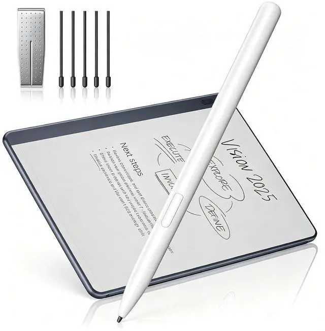 Main image of Magnetic Stylus for Remarkable 2 Pen - EMR Stylus Pen for Remarkable 2/1 with Eraser, 4096 Pressure Levels, Palm Rejection, Tilt Support, 5 Replaceable Tips, No Charging or Bluetooth Required