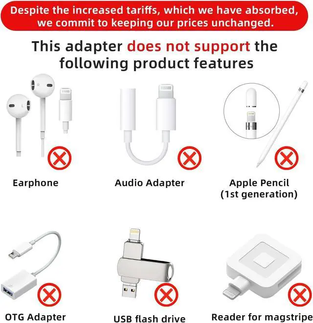 Alt view image 2 of 7 - 4 Pack Lightning to USB C Adapter for iPhone 15/16/17 Pro/17 Pro Max,for iPhone 17/16 Charger,17/16 Accessories,Fast Charging & Data Transfer,USB C Charger Connector Cable (White)