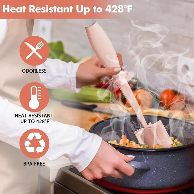 Alt view image 2 of 7 - Upgrade Meat Chopper Hamburger Masher Ground Beef Smasher Utensil Mix Tool