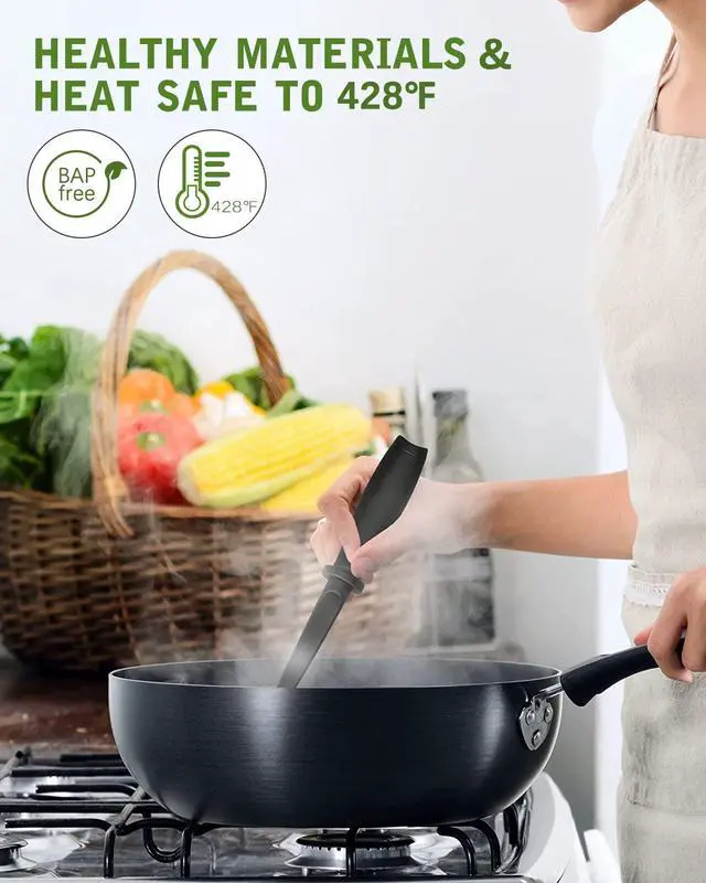 Alt view image 2 of 6 - Upgrade Meat Chopper Hamburger Masher Ground Beef Smasher Utensil Mix Tool
