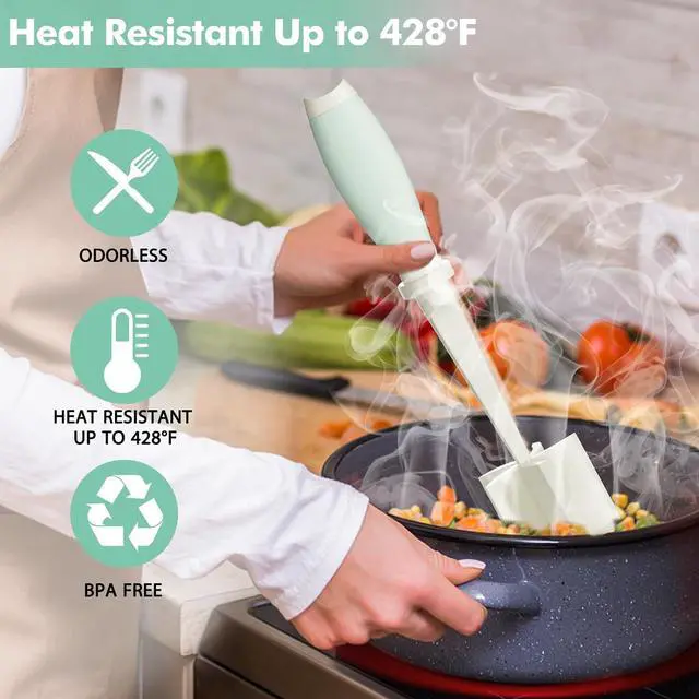 Alt view image 3 of 7 - Upgrade Meat Chopper Hamburger Masher Ground Beef Smasher Utensil Mix Tool