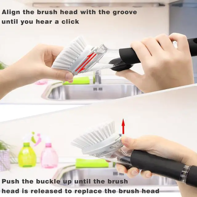 Alt view image 6 of 7 - Brush Refills for OXO Dish Brush