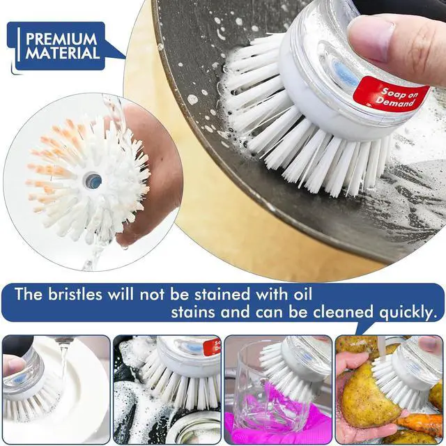 Alt view image 2 of 6 - Palm Brush Refills for OXO Soap Dispensing Dish Brush