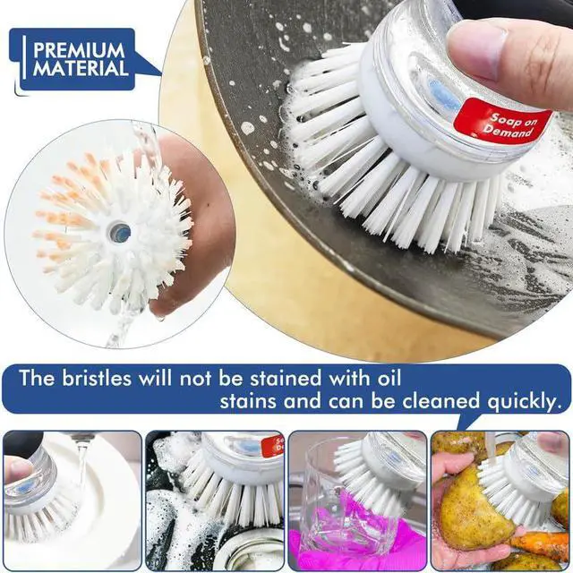 Alt view image 3 of 6 - Palm Brush Refills for OXO Soap Dispensing Dish Brush