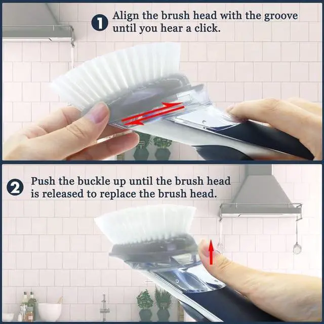 Alt view image 5 of 6 - Brush Refills for OXO Dish Brush