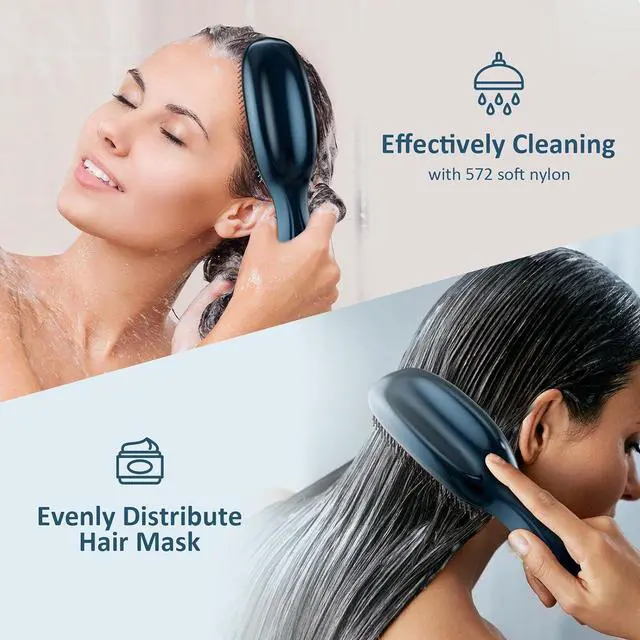 Alt view image 5 of 7 - Detangling Hair Brush Massage Hairbrush for Men & Women