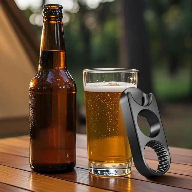 Alt view image 7 of 7 - 3-in-1 Multi-Function Bottle Opener Pry and Seal for Glass Bottles